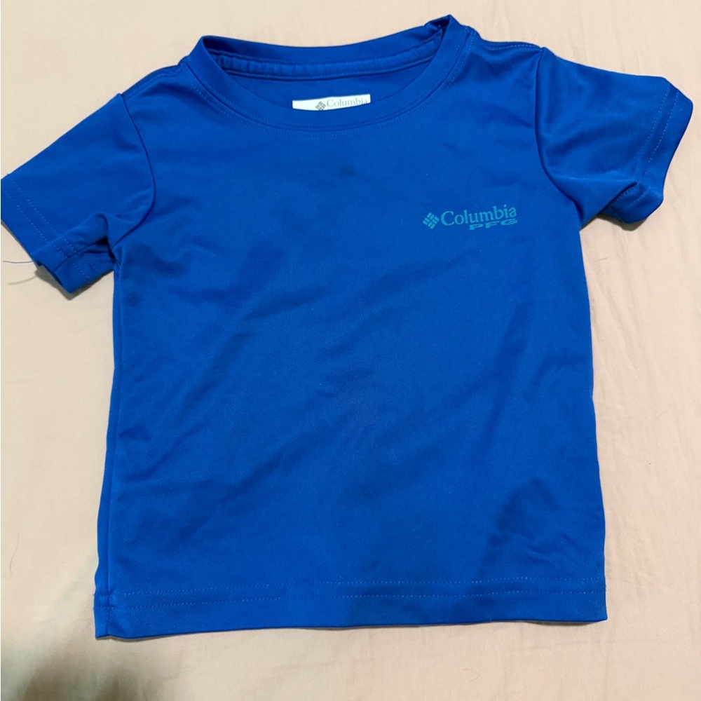 Columbia Kids' Bright Blue Short Sleeve Tee